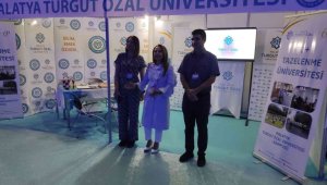 25'inci Kayısı Festivali Fuarında Turgut Özal Üniversitesi de stant açtı