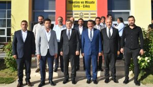Başkan Gürkan ve Vali Şahin'den Yeni Malatyaspor'a hayırlı olsun ziyareti