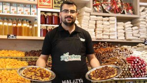 Kayısıdan pizza yaptı