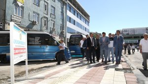 Malatya'da hastane durağı yenileniyor