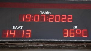 Malatya'da termometreler 36 dereceyi gösterdi