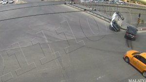 Malatya'daki kazalar kamerada