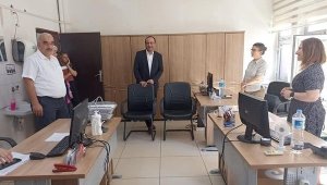 Yeni müdür Berk'ten denetimlere devam