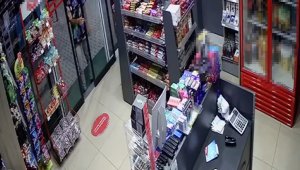 Benzin istasyonunun marketinden para çalıp kayıplara karıştı
