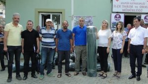 Coğrafi işaretli Mor Reyhan üreticilerine destek