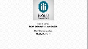 İnönü Üniversitesi'ne "Marka Tescil Belgesi"