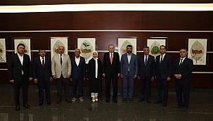 Malatya heyetinden Erdoğan'a ziyaret
