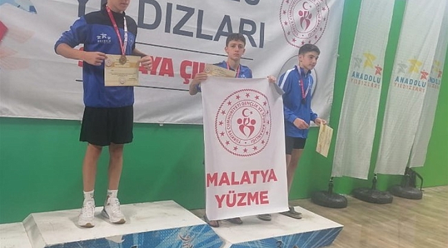 Malatyalı yüzücülerin Türkiye Şampiyonası başarısı