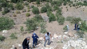 Akçadağ'da çapa motoru kaza yaptı