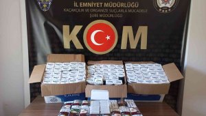 Malatya'da 186 bin kaçak makaron ele geçirildi