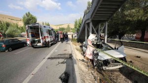 Malatya'da feci kaza: 2 ölü, 2 yaralı