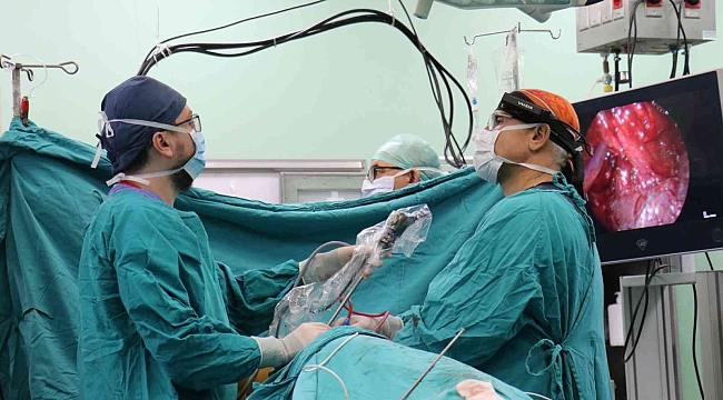 TÖTM'de çevrimiçi Akciğer ameliyatı