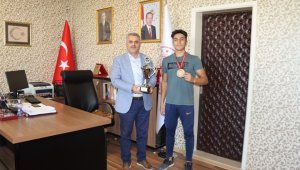 Türkiye birincisi Çağrı'nın hedefi Avrupa şampiyonu olmak