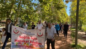 'Her gün 10 bin adım' hedefiyle yürüdüler