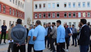 Öğrenci yurdunda tatbikat