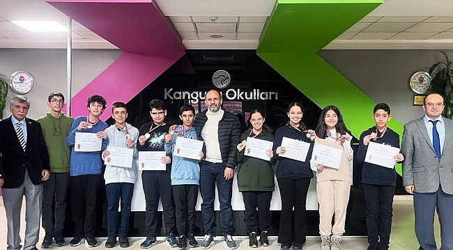 Kanguru Okulları öğrencilerinden Matematik başarısı