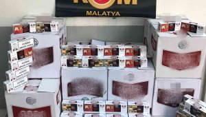 201 bin 600 adet makaron ele geçirildi