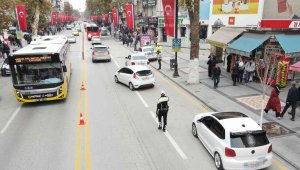 Polisten dron desteli trafik uygulaması