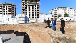 Yeşilyurt'a sağlam ve modern binalar inşa ediliyor