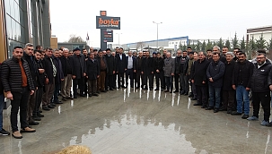 Boyraz'a Akçadağ'dan tam destek 