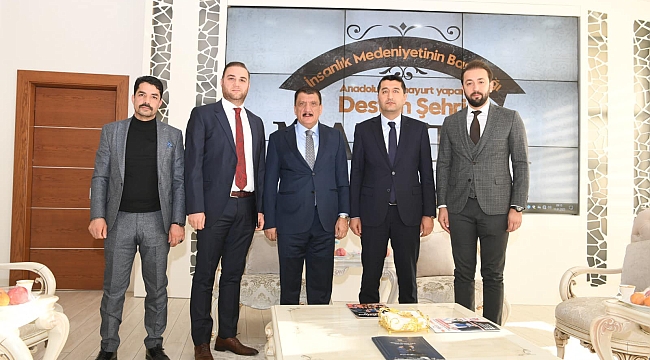 Boyraz'dan Başkan Gürkan ziyareti 
