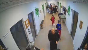 İkinci depreme anaokulunda yakalandılar, korku anları kameraya yansıdı