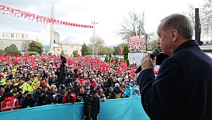 Cumhurbaşkanı Erdoğan: "Bu seçimler Türkiye'nin sadece gelecek 5 yılını değil, çeyrek ve yarım asrını da belirleyecek" 