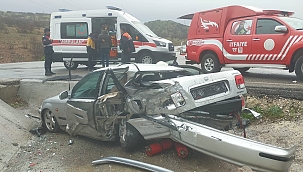 İki ayrı kazada: 3 kişi yaralandı