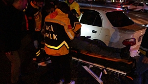İki otomobil çarpıştı: 2 yaralı 