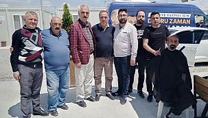 Kayserili berberlerden afet bölgesinde anlamlı hizmet 