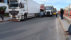 Malatya'da ilginç kaza 