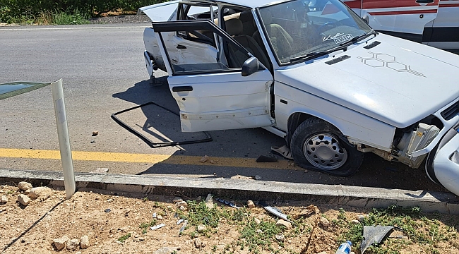 Akçadağ'da trafik kazası: 5 yaralı