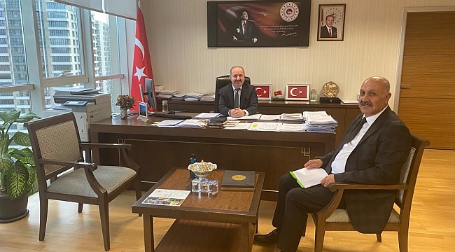 Başkan Zelyurt'tan Ankara temasları 