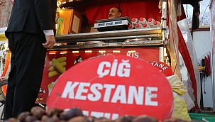 Kestane fiyatları et ile yarışıyor 
