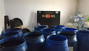 Polisten sahte alkol operasyonu 