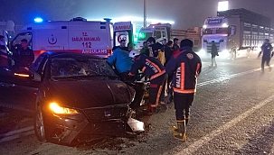 Trafik kazası: 1 ölü, 5 yaralı
