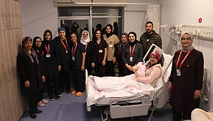 Yeni yılın ilk bebeği dünyaya geldi