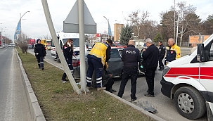 Zincirleme kazada 2 kişi yaralandı