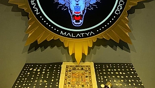 Malatya'da tarihi eser operasyonu 