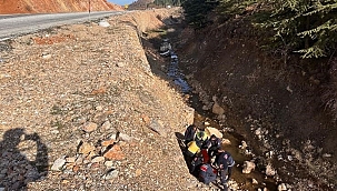 Direksiyon hakimiyetini kaybedince dere yatağına uçtu, 1 yaralı 