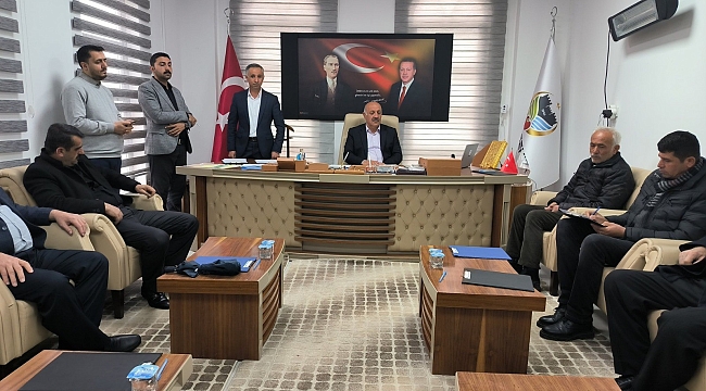 Doğanşehir'de Mart ayı meclis toplantısı yapıldı 