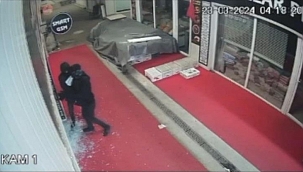 Hırsızlık saati bu kadar da olmaz dedirtti 