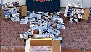 Malatya'da kaçak alkol ile makaron ele geçirildi 