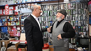 Sami Er'den Esnaf ziyaretleri 