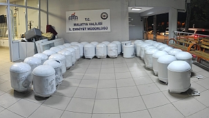 AFAD'a ait termosifonları çaldılar 