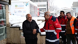 Başkan Er saha çalışmalarına devam ediyor 