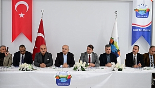 Başkan Er, Kale'de temaslarda bulundu 