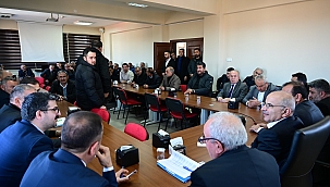 Başkan Er Muhtarlarla bir araya geldi 