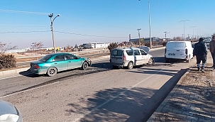 Malatya'da iki araç çarpıştı, 1 yaralı 