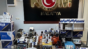 Malatya'da kaçakçılık operasyonu 